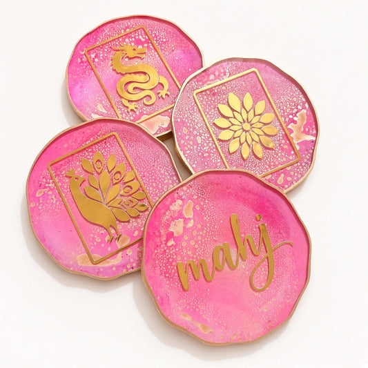 Mahjong Coaster Set