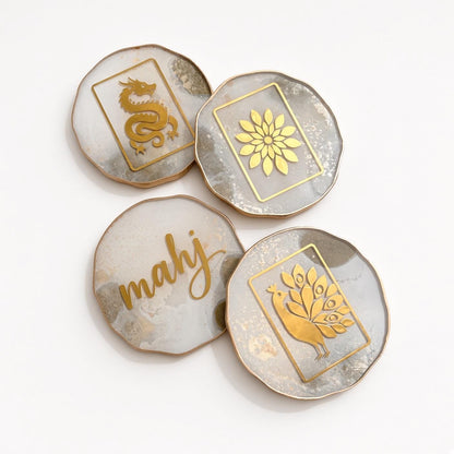Mahjong Coaster Set