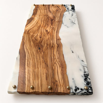 12x24" Olive Wood Charcuterie Tray