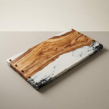 12x24" Olive Wood Charcuterie Tray