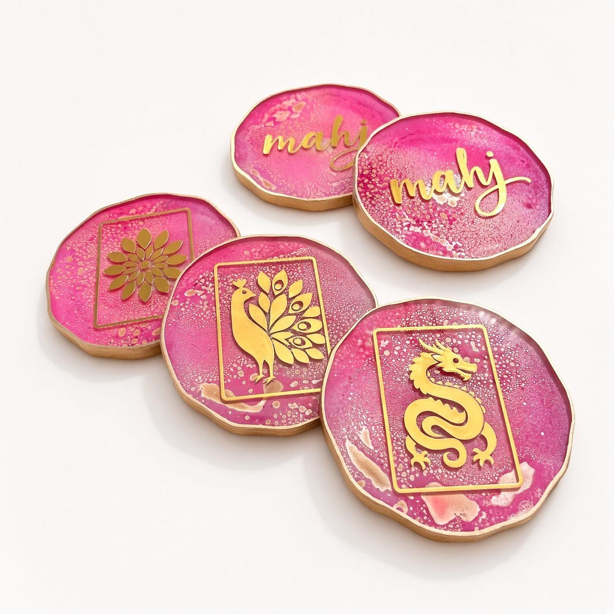 Mahjong Coaster Set