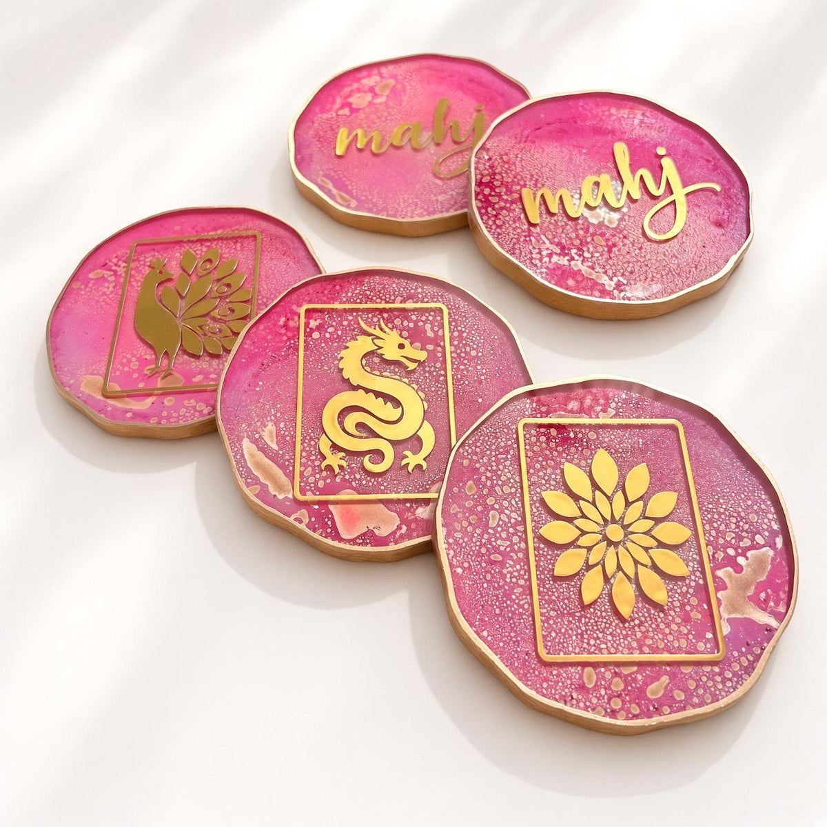 Mahjong Coaster Set