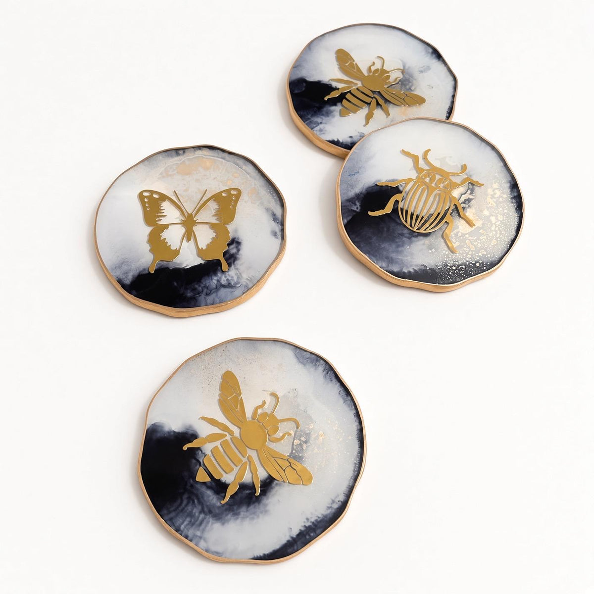 Mixed Garden Decal Coasters