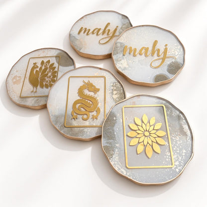 Mahjong Coaster Set
