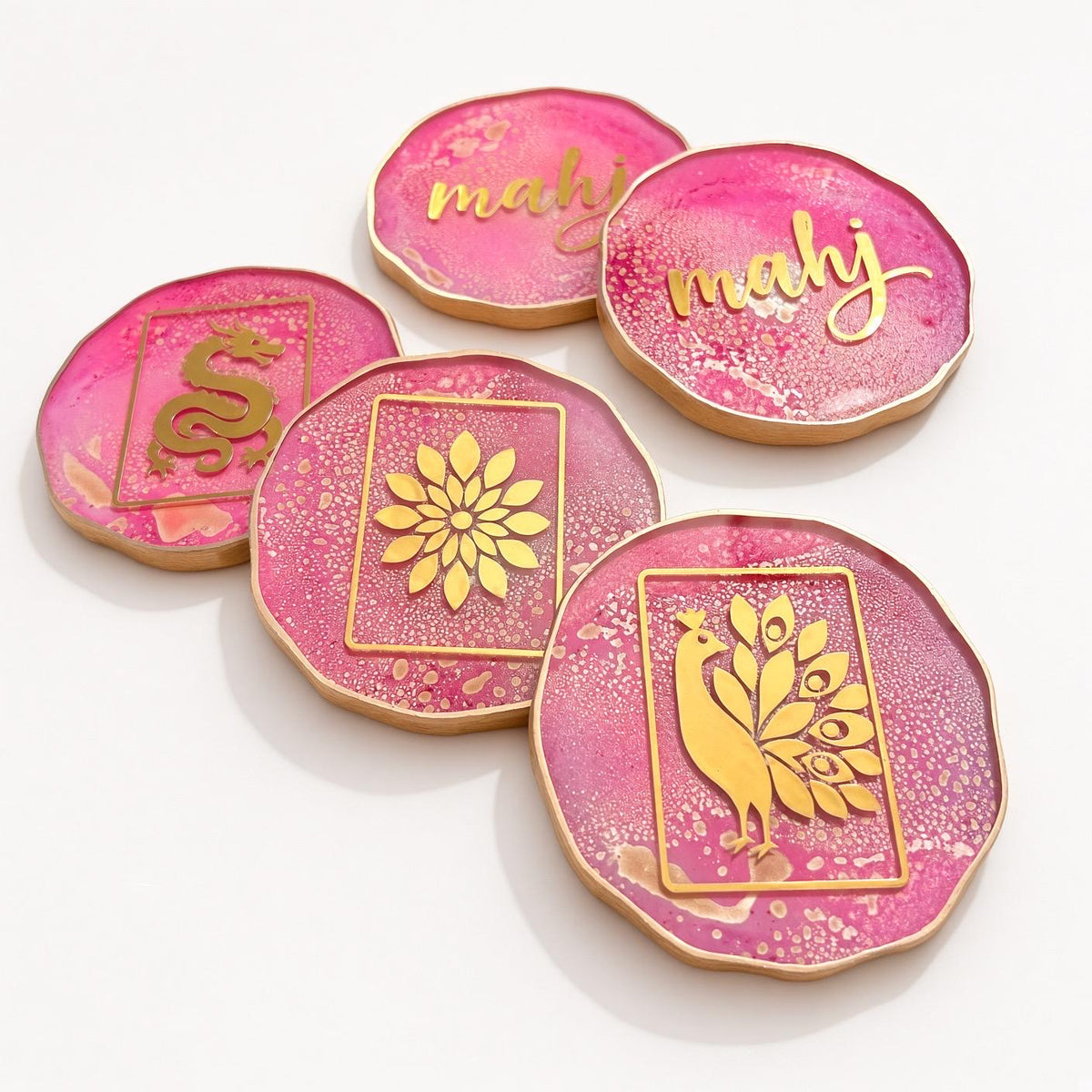 Mahjong Coaster Set