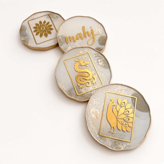 Mahjong Coaster Set