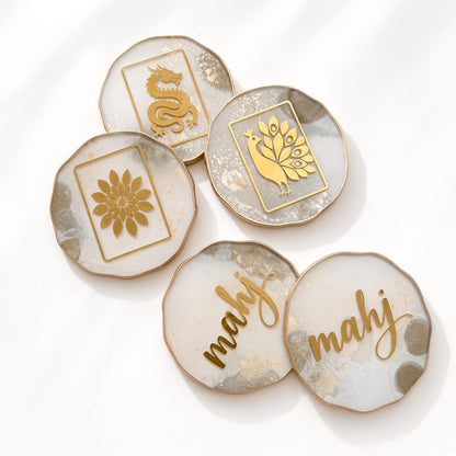 Mahjong Coaster Set