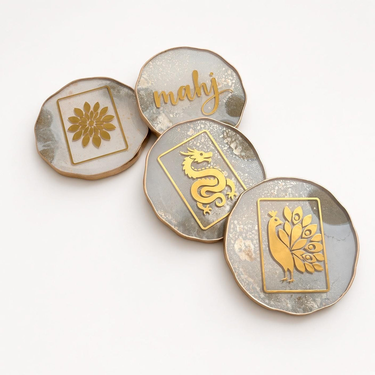 Mahjong Coaster Set