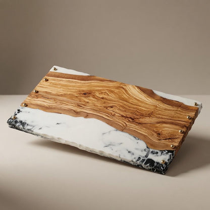 12x24" Olive Wood Charcuterie Tray